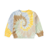 Molo Baby Dear Sweatshirt & Simms Shorts Set ~ Tie Dye Swirl