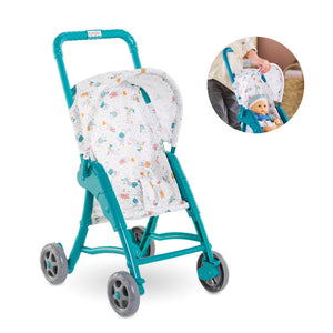 Corolle Doll Stroller ~ Teal