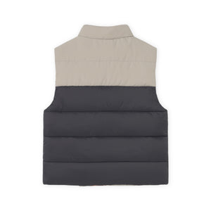 Mayoral Baby Boy Reversible Puffer Vest ~ Shadow