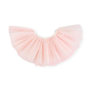 Oh Baby! Frill Tutu ~ Ivory/Gold Over Light Blush Tulle