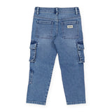 Mayoral Boys Cargo Jeans ~ Medium Wash