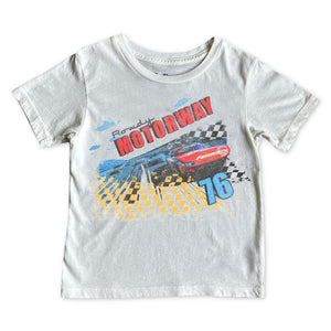 Rowdy Sprout Motorway 76  s/s T-shirt ~ Vintage White