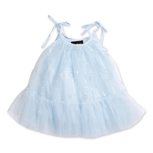 Petite Hailey Rowan Tulle Dress ~ Blue