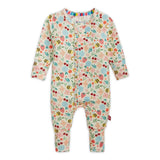 Magnetic Me Modal Ruffle Romper ~ Honey Blossom