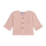 Petit Bateau Knit Cardigan ~ Light Pink