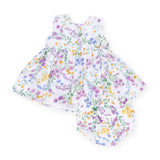 Angel Dear Muslin Kimono Dress w/ Bloomer ~ Cottage Climbing Floral