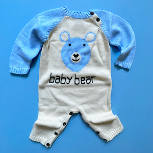 Estella Baby Bear Knit Romper