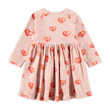 Molo Baby Charmaine Dress ~ Airbrush Hearts