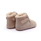 Old Soles Apres Bub Fur Lined Bootie ~ Sand Suede