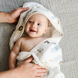 Little Unicorn Hooded Towel ~ Party Animals
