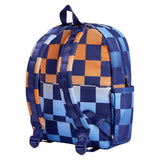 State Bags Kane Backpack ~ Blue/Orange Gradient Checkerboard