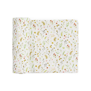 Little Unicorn Organic Cotton Muslin Swaddle ~ Floral Field