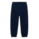 Mayoral Boys Bi-material Zip Hoodie & Sweatpants Set ~ Blue