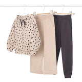 Mayoral Girls Hoodie & Pants 3pc Set 7-12 ~ Coal