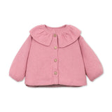 Play Up Baby Ruffle Collar Cardigan ~ Pink