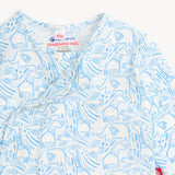 Magnetic Me Modal 3pc Kimono Set ~ Herds of a Feather Blue