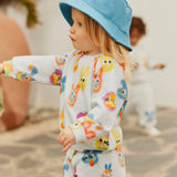 Molo Baby Disc Sweatshirt & Simeon Sweatpants Set ~ Fuzzy Together