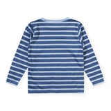 Munster Kids Flatline l/s Tee ~ Pale Blue Stripe