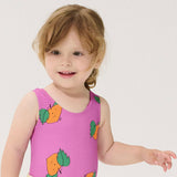Bobo Choses Baby Tangerine Swimsuit ~ Fuchsia