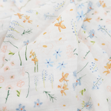 Little Unicorn Cotton Muslin Swaddle ~ Pastel Petals