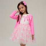 Petite Hailey Bow Tutu Dress ~ Pink