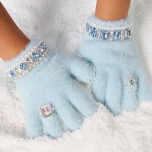 Super Smalls Disney Frozen Elsa Jeweled Gloves