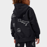 Molo Marley Zip Hoodie ~ Black