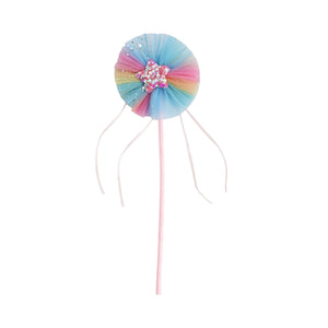 Sparkle Sisters Sequin Star Tulle Wand