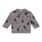 Babyface Baby Boy Printed Sweatshirt & Sweatpants Set ~ Guitars