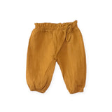 Play Up Baby Woven Tunic & Linen Pants Set ~ Natural/Ochre