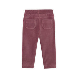 Mayoral Baby Girl Ribbed Velour Pants w/ Bows ~ Rose