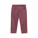 Mayoral Baby Girl Ribbed Velour Pants w/ Bows ~ Rose