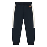 Babyface Boys Striped Sleeve Hoodie & Sweatpants Set ~ Navy