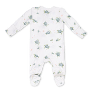 Angel Dear 2 Way Zipper Footie ~ Sea Turtles