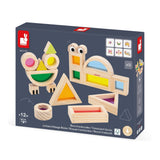 Janod Translucent Sensory Stacking Blocks