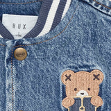 Huxbaby Dreamy Denim Bomber Jacket