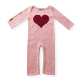 Amber Hagen Heart & Arrow Knit Romper ~ Pink