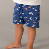 Mayoral Baby Boy Tee & Shorts Set w/ Bucket Hat ~ Night