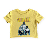 Rowdy Sprout Baby Nirvana Not Quite Crop s/s Tee ~ Sunrise