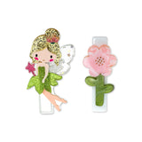 Lilies & Roses Pearlized Fairy & Flower Hair Clips