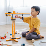 PlanToys Crane Construction Building Set