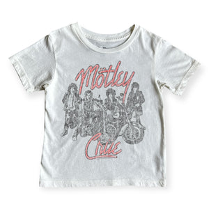 Rowdy Sprout Motley Crue s/s Tee ~ Vintage White