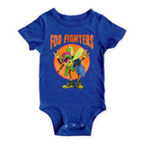Rowdy Sprout Foo Fighters s/s Onesie ~ Tangled Up In Blue