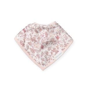 Loulou Lollipop Muslin Bandana Bib Set ~ Hedgehog Forest