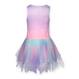 Baby Sara Cupcake Print Hanky Tutu Dress ~ Pink/Lavender Multi