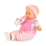 Corolle Bib & Magic Milk Bottle Set