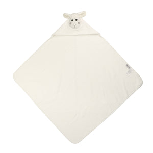 Zoocchini Hooded Towel ~ Lucky Lamb