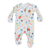 Angel Dear 2 Way Zipper Footie ~ Sushi