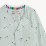 Magnetic Me Modal Footie ~ Teal Savannah Plains