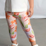 Mayoral Baby Girl Flutter Sleeve Tee & Leggings Set ~ Blossom